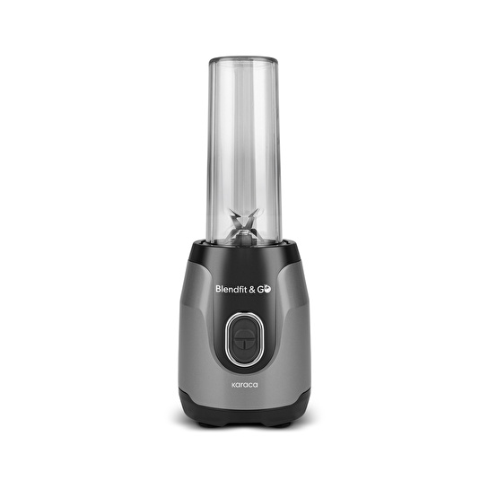 Karaca Blendfit Go Personal Kişisel Smoothie Blender Çift Hazne Antrasit 600ml & 400ml