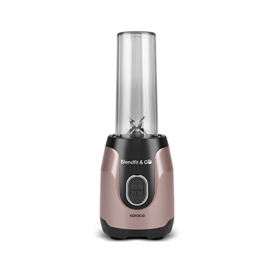 Karaca Blendfit Go Personal Kişisel Smoothie Blender Çift Hazne Rosegold 600ml & 400ml