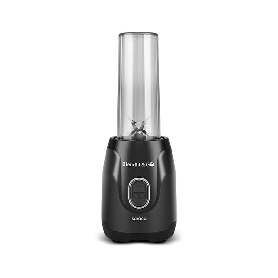 Karaca Blendfit Go Personal Kişisel Smoothie Blender Çift Hazne Siyah 600ml & 400ml