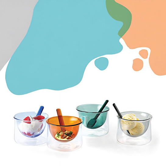 Philippi Gelato Kaşıklı Dondurma Kabı