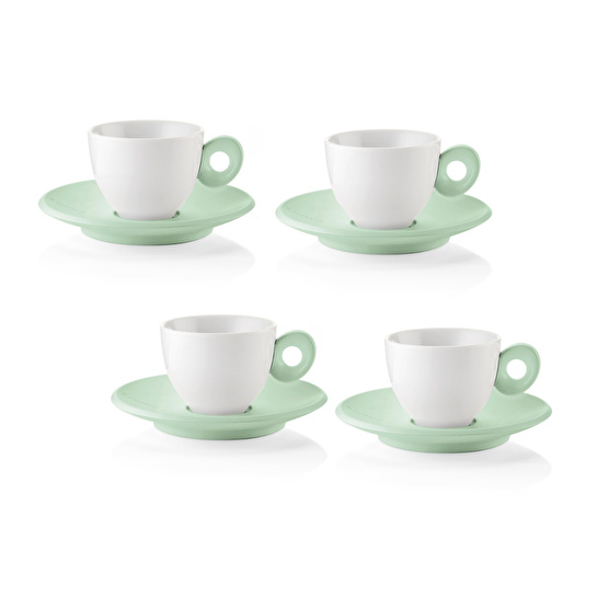 Guzzini 4lü Espresso Fincan Takımı Yeşil