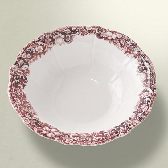 Emsan Floransa Bowl Kase 25 cm Bordo