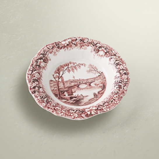 Emsan Floransa Meze Tabağı 17 cm Bordo