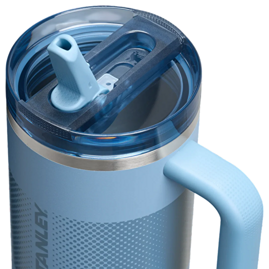 Stanley The Quencher ProTour Flip Straw Tumbler Pipetli Termos 1,18 LT Mavi