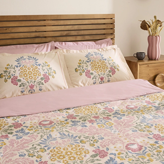 Karaca Home Grandis %100 Pamuk Çift Kişilik Nevresim Takımı Multicolour
