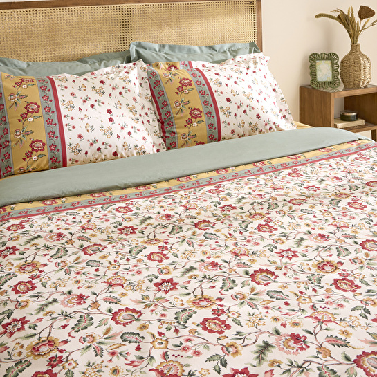 Karaca Home Morlen %100 Pamuk Çift Kişilik Nevresim Takımı Pembe