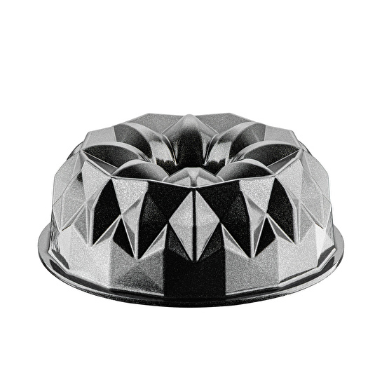 Emsan Black Shiny Star Döküm Kek Kalıbı 22 cm
