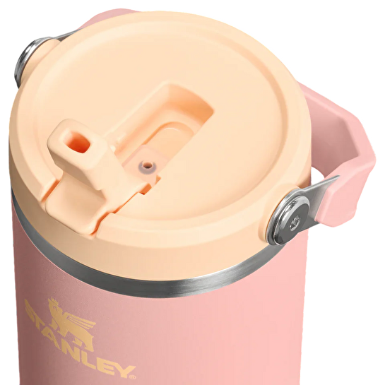 Stanley The IceFlow Flip Straw Pipetli Termos Bardak 890 Ml Peach Rose