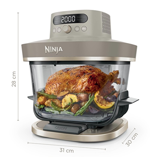 Ninja Crispi Pro 5-in-1 Cam Hazneli Pişirme Sistemi - Stone