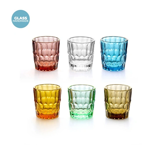 Guzzini 6'lı Renkli Shot Bardağı Seti