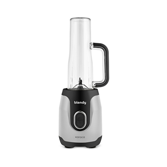 Karaca Blendy Personal Kişisel Kulplu Smoothie Blender Çift Hazneli Silver