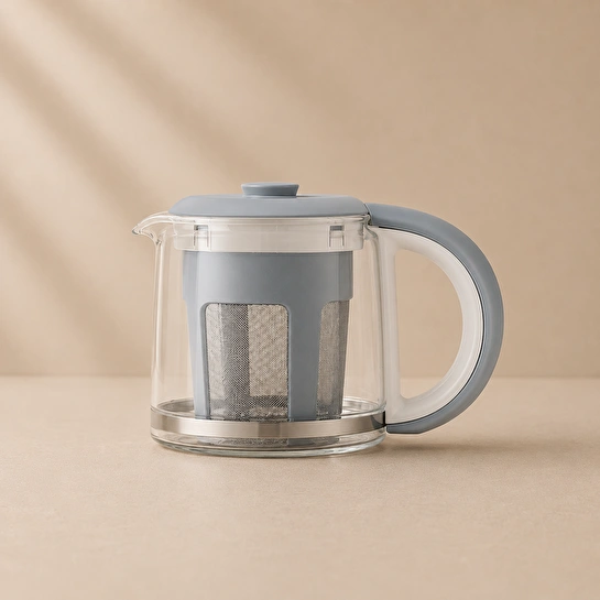 Homend Royaltea Plastik Çay Makinesi Yedek Parça Cam Demlik