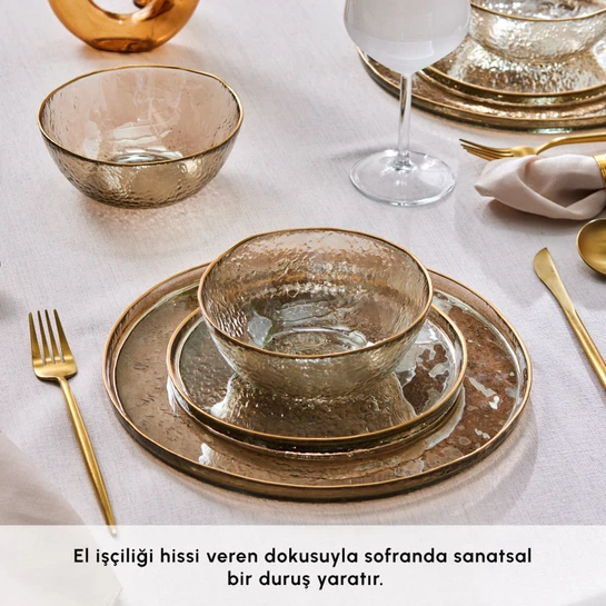 Karaca Berlin 18 Parça 6 Kişilik Yemek Takımı