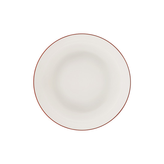 Karaca Elica Kahverengi Çukur Tabak 20 cm