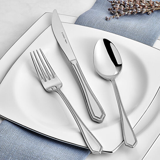 Karaca Madrid Elegance 316+ Çelik 84 Parça 12 Kişilik Çatal Kaşık Bıçak Takımı