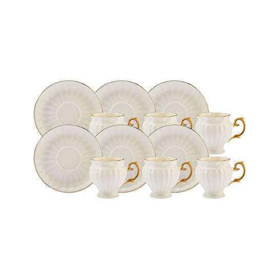 Karaca Kehribar 6 Kişilik Kahve Fincan Takımı 100 ml