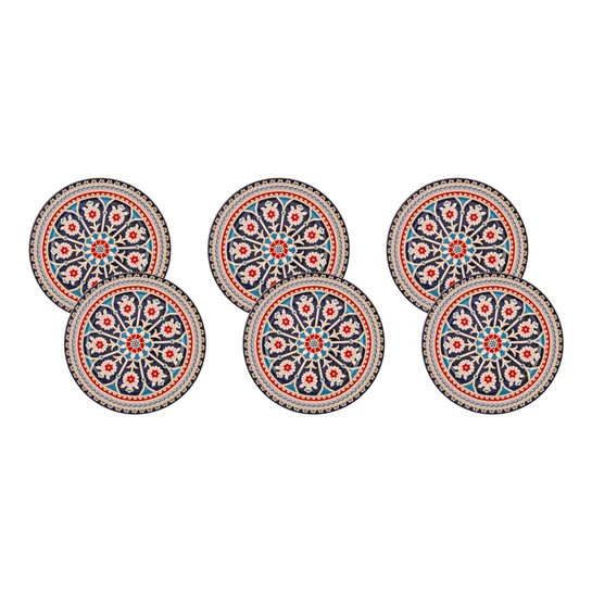 Karaca Söğüt 6 Kişilik Pasta Takımı 19 cm