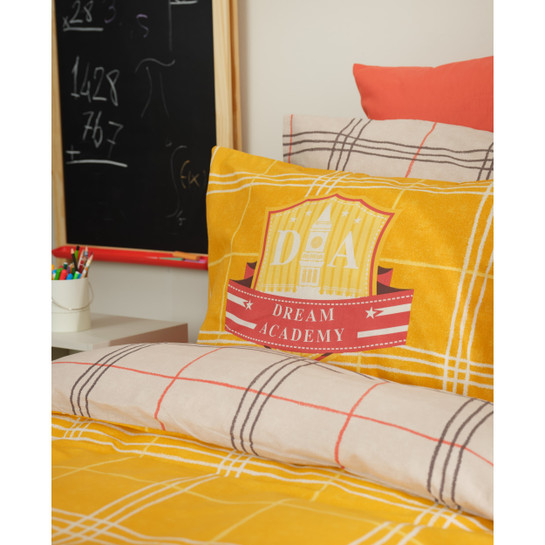 Karaca Home Young Bts Academy Sarı %100 Pamuk Tek Kişilik Nevresim Takımı