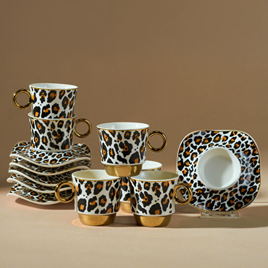 Karaca Zerrin 6 Kişilik Kahve Fincan Takımı 90 ml