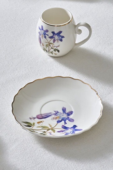 Karaca Gardenia 6 Kişilik Kahve Fincanı 90 Ml