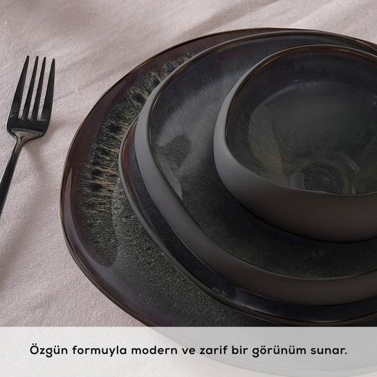 Karaca Galactic Siyah Çukur Tabak