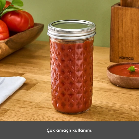 Karaca x Refika'dan Boyunsuz Baklava Desen Kavanoz 100 Ml 