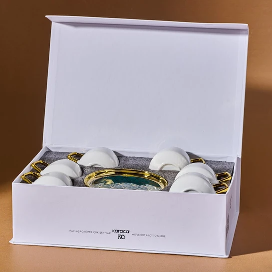 Karaca Verde 6 Kişilik Kahve Fincan Takımı 100 ml 