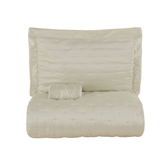 Karaca Home Glamour Çift Kişilik Yatak Örtüsü Beyaz