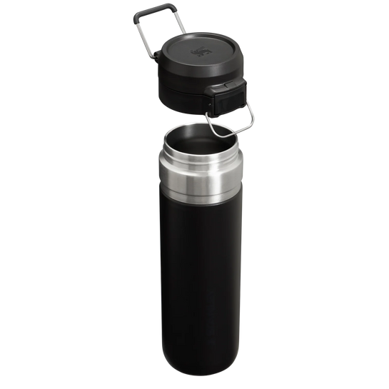 Stanley The Quick Flip Water Bottle Soğuk Su Termosu 700 ml Black