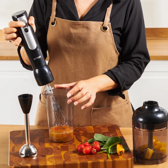 Emsan Powerpack Midi Siyah 4'lü Blender Set