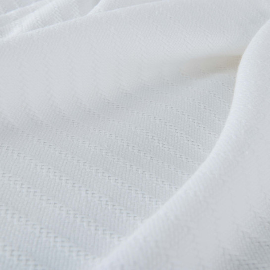 Karaca Home Freya White Collection Pamuk Çift Kişilik Pike Beyaz