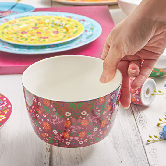 Karaca Flores Geniş Kase 14 cm