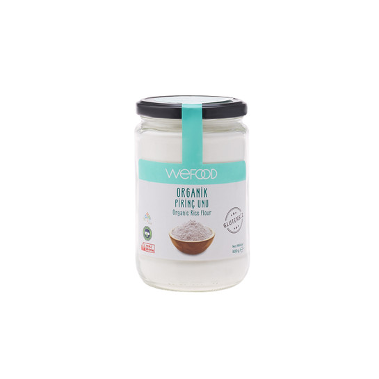 Wefood Organik Glutensiz Pirinç Unu 500 Gr