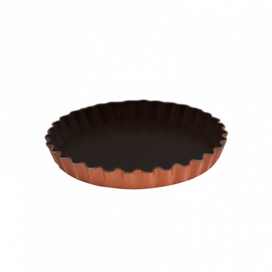 KARACA COPPER 28 CM DALGALI KEK KALIBI