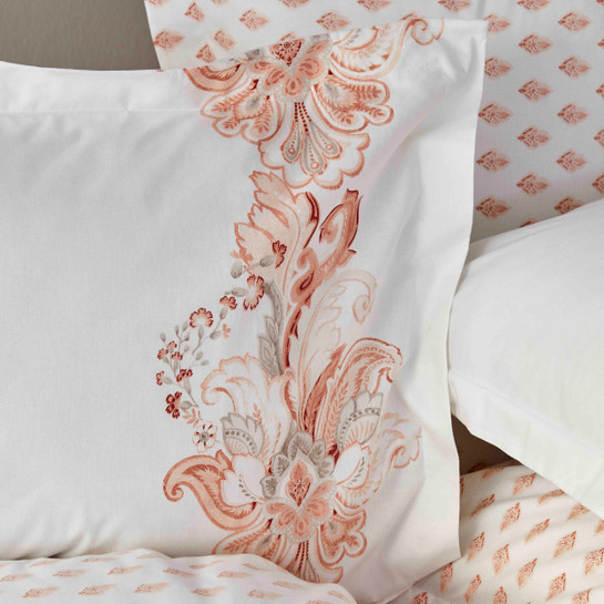 Karaca Home Charlina Somon %100 Pamuk King Size Nevresim Takımı