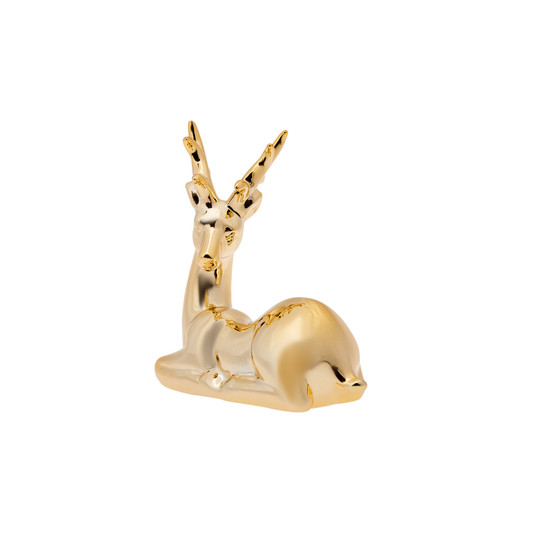 Karaca Home Sitting Deer Obje 13x13,8cm