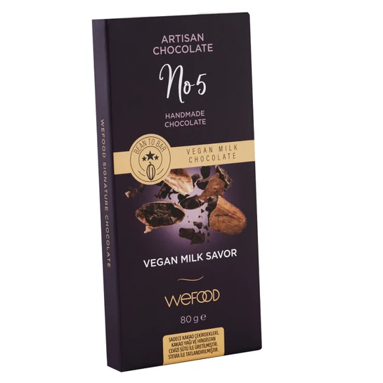 Wefood %50 Kakaolu Hindistan Cevizi Sütlü Vegan 80 G