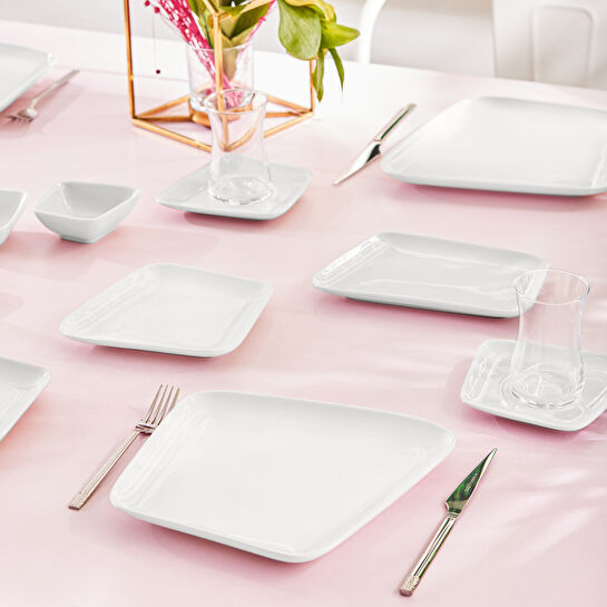 Karaca Naomi 26 Parça 6 Kişilik Porselen Kahvaltı/Servis Takımı