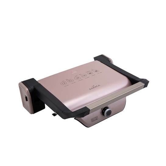 Karaca Gastro BioDiamond Izgara ve Tost Makinesi Rosegold
