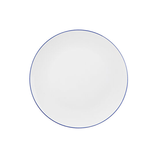 KARACA LACİVERT RİMLİ SERVİS TABAĞI