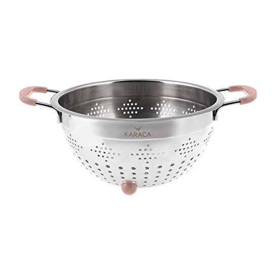 Karaca Liva Paslanmaz Çelik Rose Gold Süzgeç 24 cm 