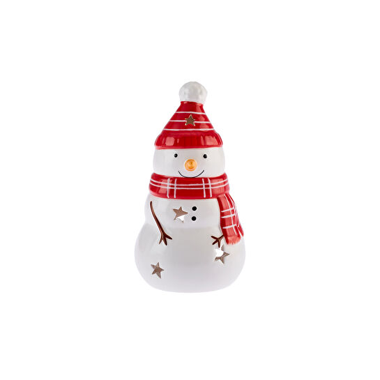 Karaca New Year Snowy Tea Light 20 cm