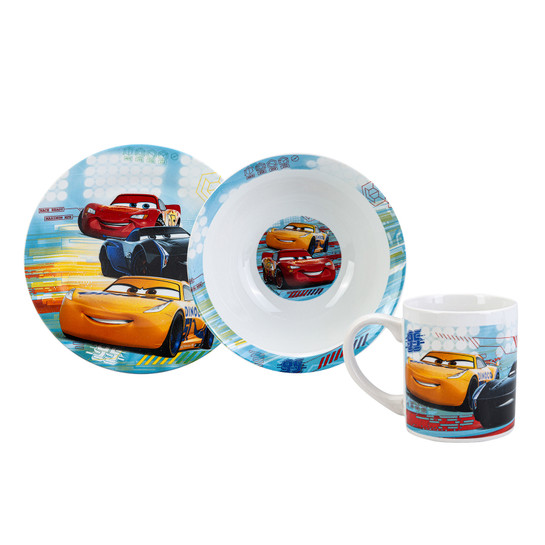 Karaca Cars 3 Parça Mama Seti