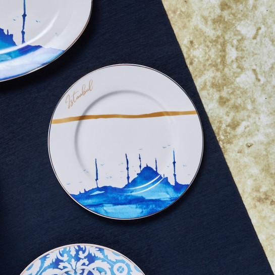 Karaca X İst Collection İstanbul Yarımada Pasta Tabağı