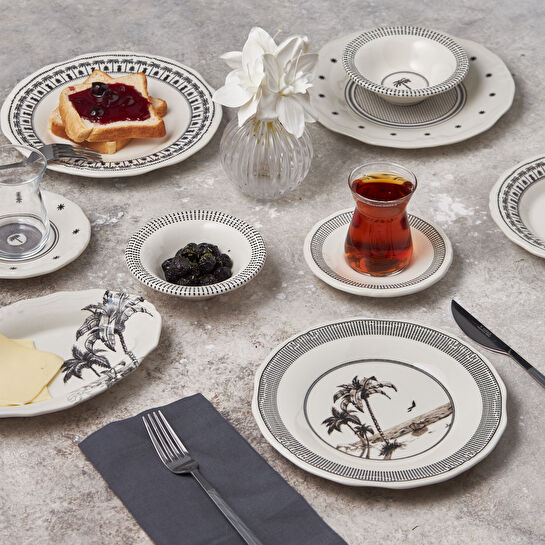 Karaca Playa 26 Parça 6 Kişilik Kahvaltı/Servis Takımı