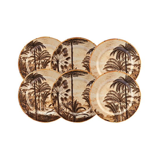 Karaca Palmiye 6 Parça Pasta Takımı