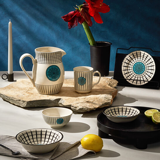 Karaca Paye Selçuklu Serisi Mavi İbrik 1500 ml