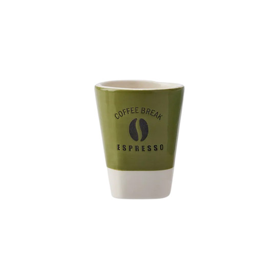 Karaca Coffe Break Yeşil Espresso Fincanı 80 ml