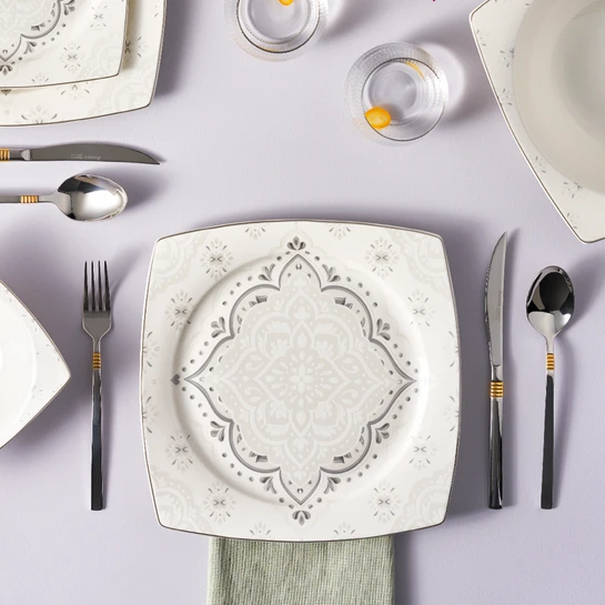 Karaca Classy New Bone 57 Parça 12 Kişilik Yemek Takımı