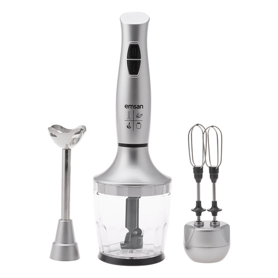 Emsan Magic Power Midi 4'lü Blender Seti Gri